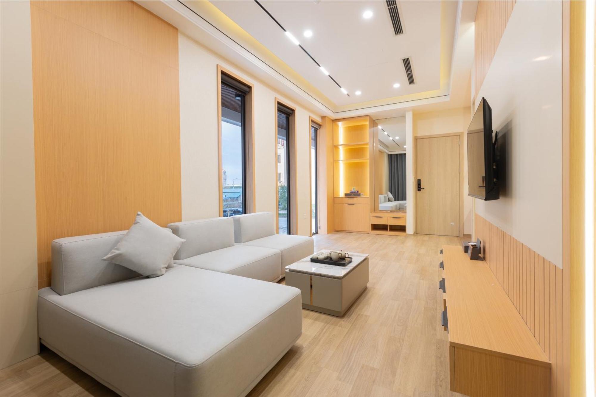 Sunshine Apartment Hotel Mong Cai Exterior foto